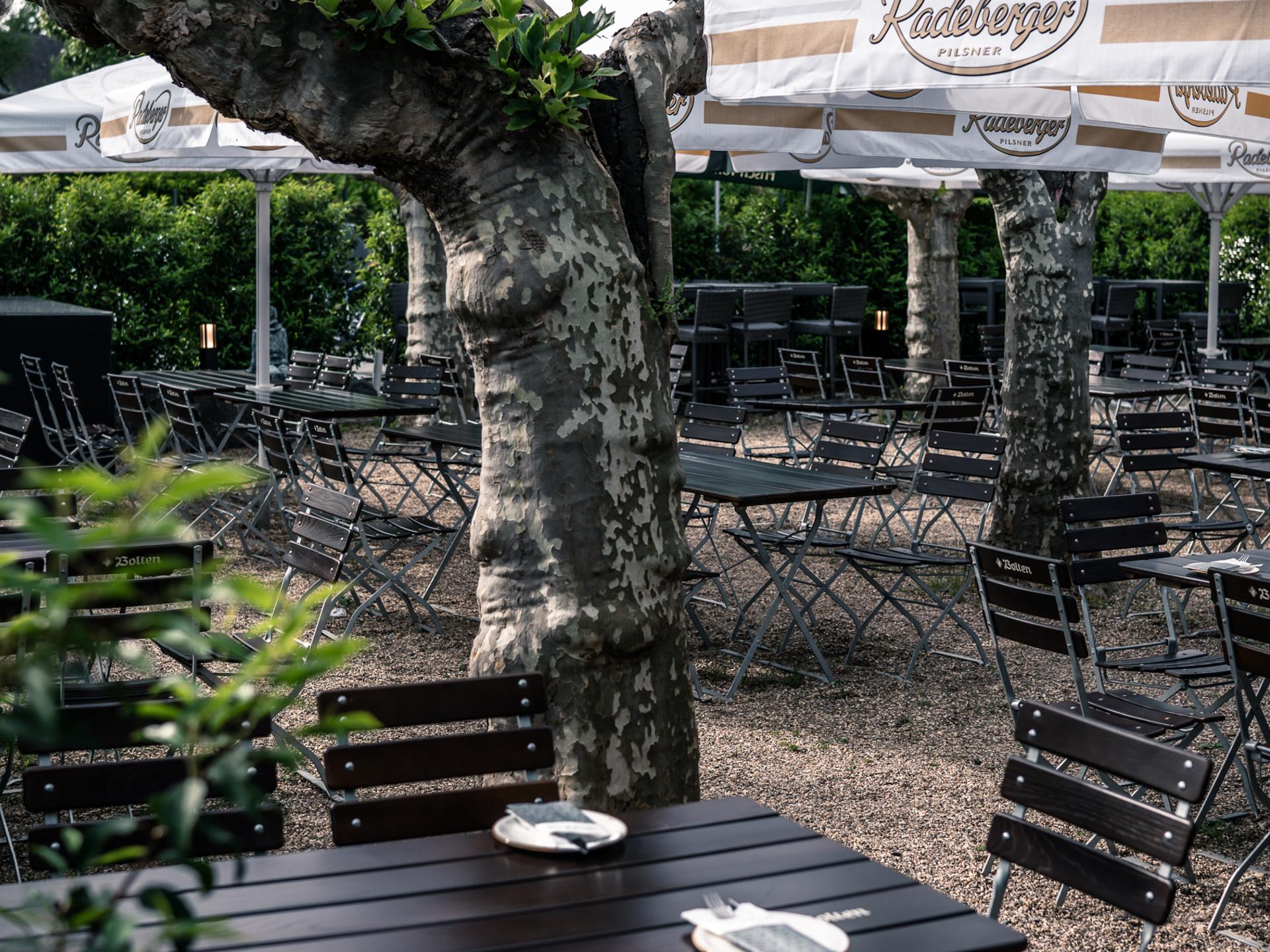 Ansicht 1 von Restaurant Il Cortile am Pescher Hof, Korschenbroich | Ristorante, Terrasse, Events
