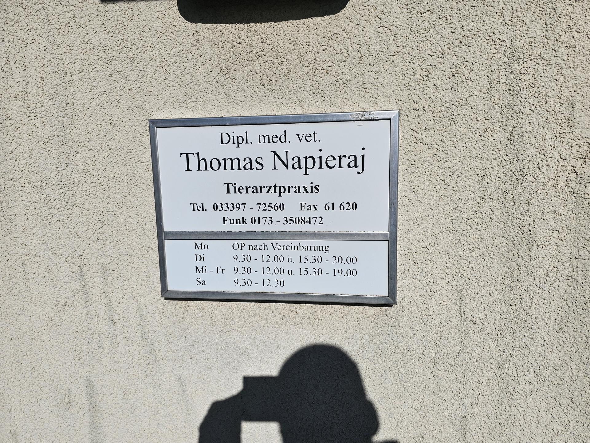 Ansicht 1 von Tierarztpraxis Dipl. med. vet. Thomas Napieraj