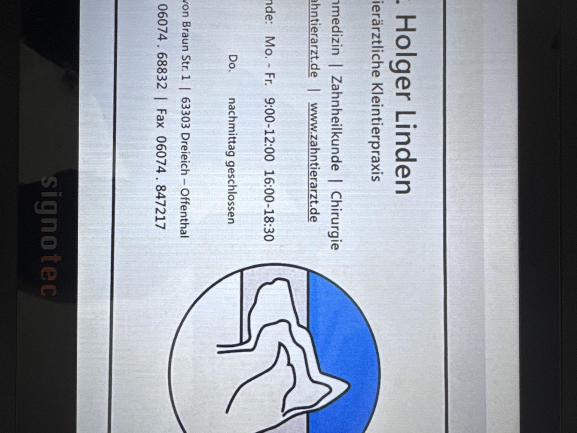 Ansicht 1 von Dr.med.vet. Holger Linden Tierarzt