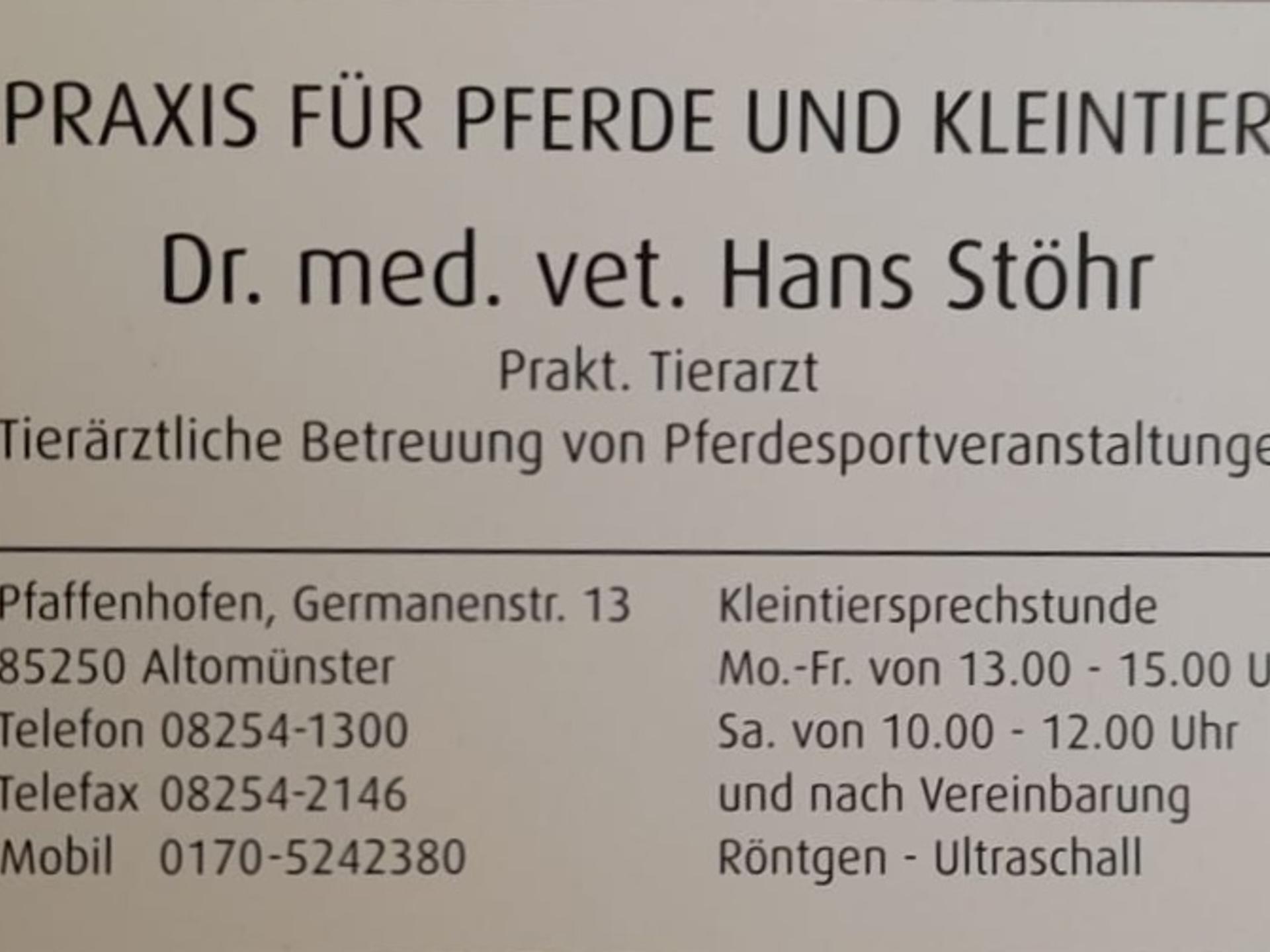 Ansicht 1 von Hans Stöhr