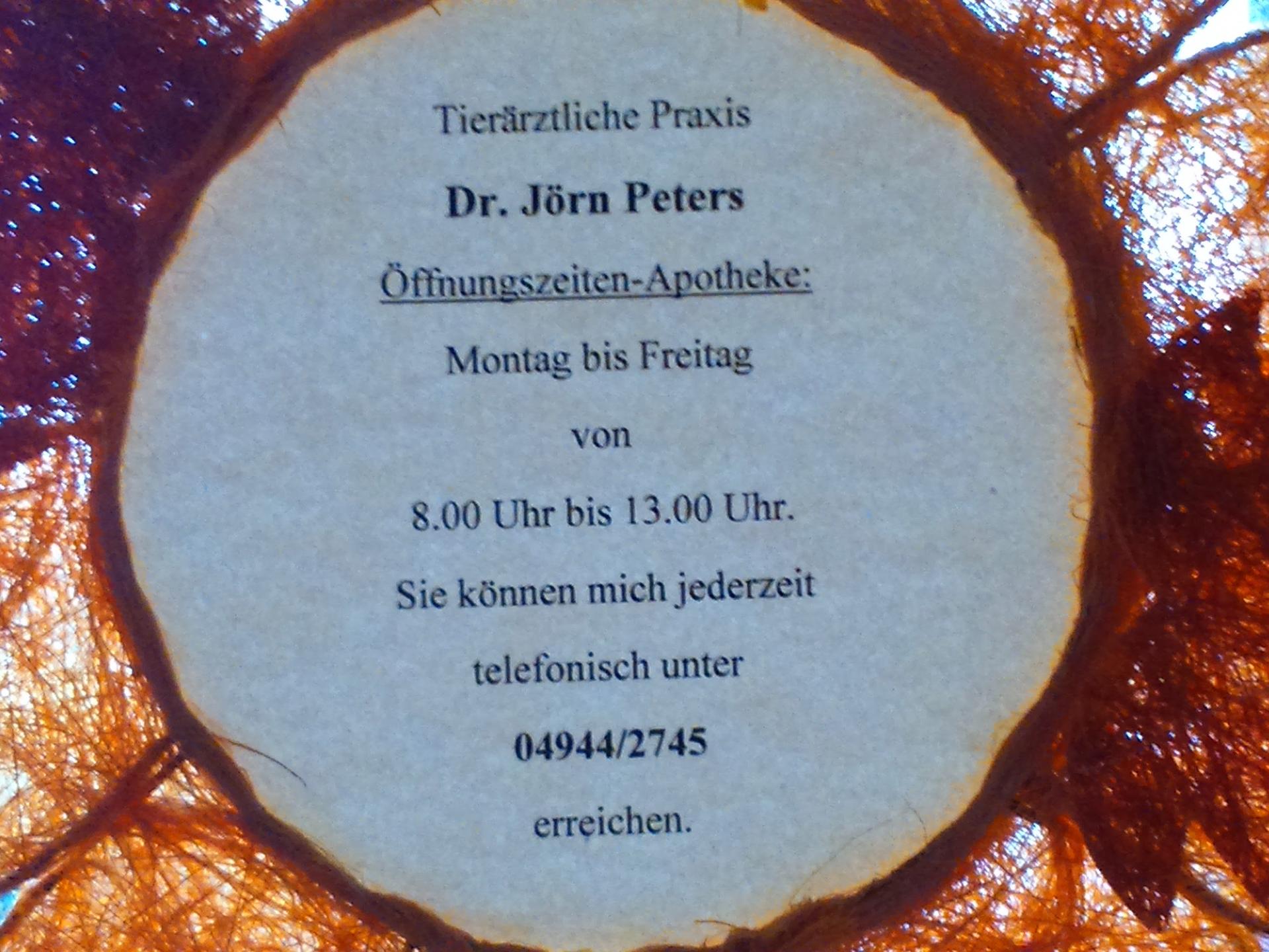 Ansicht 1 von Dr.med.vet. Jörn Peters Tierarzt
