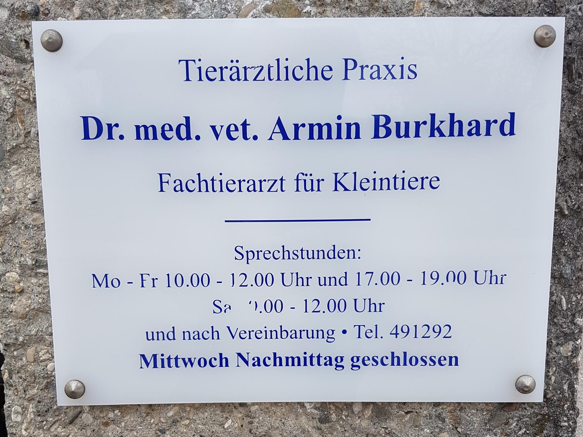 Ansicht 4 von Dr. med. vet. Armin Burkhard, Tierarzt, Fachtierarzt für Kleintiere
