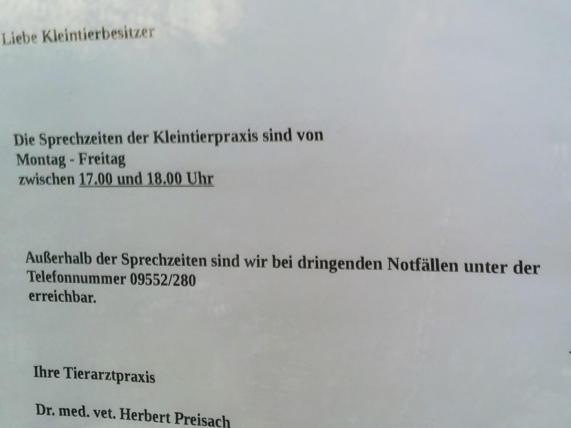 Ansicht 3 von Herbert Walter Preisach Tierarzt
