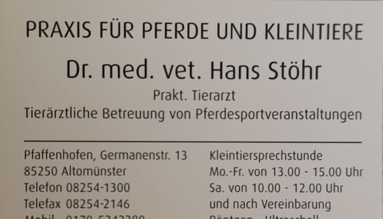 Vorschau von Hans Stöhr