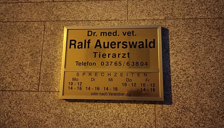Vorschau von Dr.med.vet. Ralf Auerswald Tierarzt