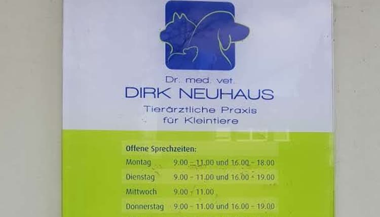 Vorschau von Dr.med.vet. Dirk Neuhaus Tierarzt